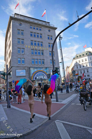 Nude In Public